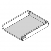antaro Schubkasten montiert 300 mm/N für 19 mm Seiten Breite 300 mm | Länge/Tiefe 500 mm | weiß