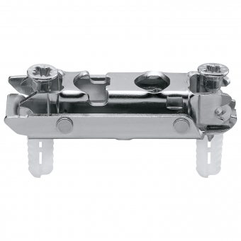 177H3100E CLIP gerade Exzenter-Montageplatte, 0 mm MPL EXPANDO, 0 mm Distanz - H 8,5 mm