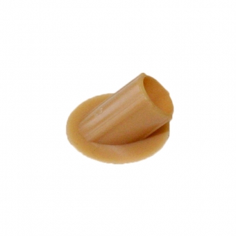 Abdeckkappe 45° Lamello Clamex, Weiß 45° Kst.-Kappe Ø 6 mm RAL 9010