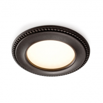 LED-Einbaustrahler Akoya Ø 80 mm, Braun AKOYA DOMUS Classic, braun / warmweiß