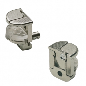 Glasbodenträger Alfa Stop für Glasstärke 6-10 mm 