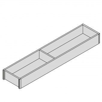 ZC7S500RH1 AMBIA-LINE Rahmen Holzdesign Bardolino Ambia Rahmen Bard.Eiche/SW - B 100 x H 50 mm