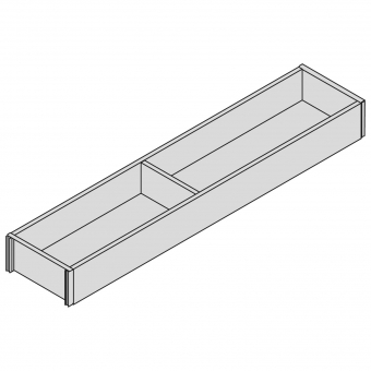 AMBIA-LINE Rahmen Holz für LBX ab NL 550 mm, B 100 mm 