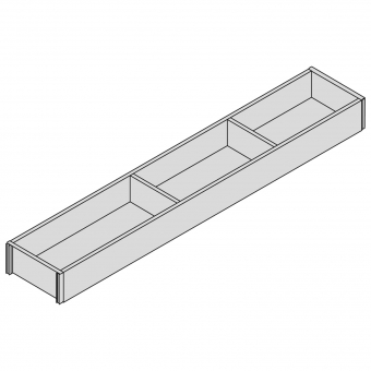 AMBIA-LINE Rahmen Holz für LBX ab NL 600 mm, B 100 mm 