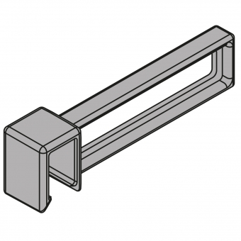 AMBIA-LINE Längsteiler ZC7U10F0 für Querreling, für LEGRABOX pure 