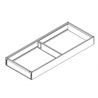 ZC7S500RS2 AMBIA-LINE Rahmen Stahldesign terraschwarz Ambia Stahlrahmen TS, B 200 x H 51 mm