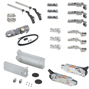 Klappenhalter AVENTOS HF Servo Drive schmal - LF 9000-17250 / KH 480-570 mm Aventos HF schmal SD - LF 9000-17250 / 480-570 mm