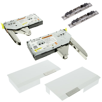 Klappenhalter AVENTOS HK TOP (1 Set links/rechts), weiß 