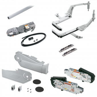 Klappenhalter AVENTOS HS Servo-Drive Set - Typ H Aventos HS SD, H Kraftspeicher - 676-800 mm / 6-13,5 kg