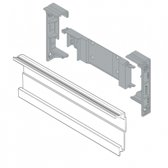 SERVO-DRIVE Trägerprofil horizontal + Aufnahme 