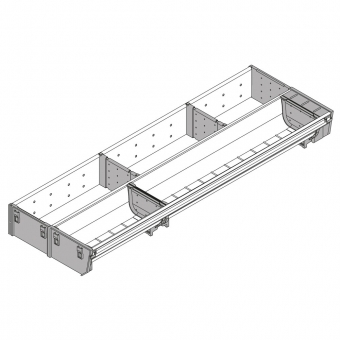 ZSI.600KI2N Einsatz Orga Set Fach L 574 mm - B 200 mm