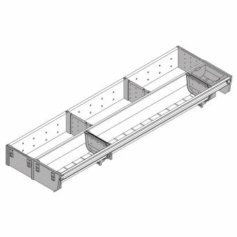 ZSI.650KI2N Einsatz Orga Set Fach L 624 mm - B 200 mm