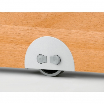 Rolleinsatz On-Off Rad-Ø 60 mm, für Holzdicke 18-28 mm 