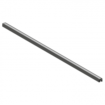 cuisio Edelstahl-Profil, L 471 mm, für Cuisio Schalen 500 mm Verb.Profil cuisio, L 471 mm - edelst.