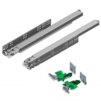 Vollauszug Dynapro Soft-close LQ 40 kg NL 380 mm Dynapro NL 380/40 kg, Set