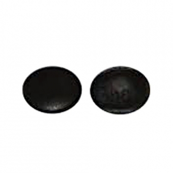 Kunststoff-Abdeckkappe Typ-FF Ø 18 mm schwarz D02031 Abdeckk. Ø 18 / sw