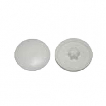 Kunststoff-Abdeckkappe Typ-FF Ø 18 mm weiß D02030 Abdeckk. Ø 18 / w