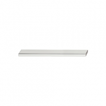 Möbelgriff, Stahl - verchromt poliert - B 140 x H 20 mm Möbelgriff, Stahl - verchromt poliert - B 140 x H 20 mm
