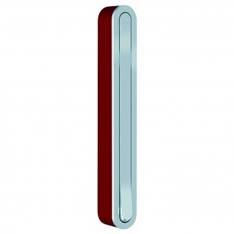 Mini-Garderobe CANOA rot / verchromt Wandhaken pieperconcept Can. rot/verchromt