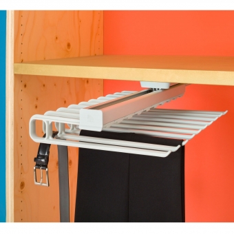 Hosenhalter zentral ausziehbar für 10 Hosen 