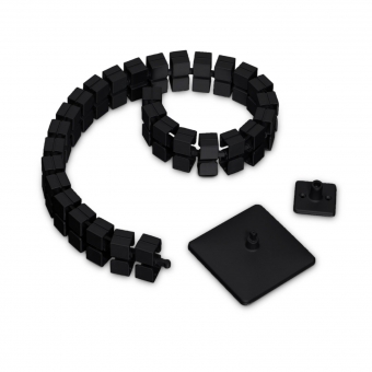 Kabelkette L 1254 mm, schwarz Gliederkette Set 1254 / schw.
