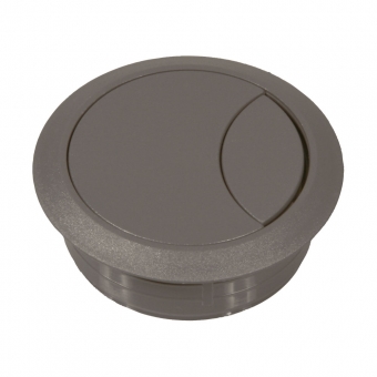 Kunststoff-Kabeldurchlass dunkelgrau 80/93 mm Kabeldurchlass Kunststoff dunkelgrau 80/93 mm