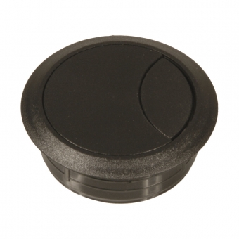 Kunststoff-Kabeldurchlass schwarz 80/93 mm Kabeldurchlass Kunststoff schwarz 80/93 mm