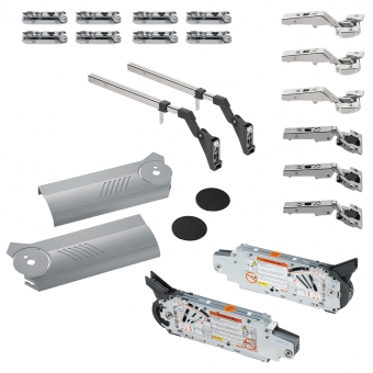 Klappenbeschlag AVENTOS HF HF - LF 2600-5500/KH 560-710 mm