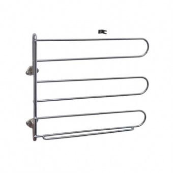 Krawatten- und Gürtelhalter schwenkbar  - B 300 mm 