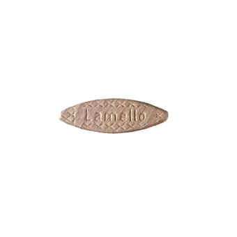 Flachdübel Lamello 0 für Nuttiefe 8 mm, 40 x Orig. Holzlamelle 48x15x4 mm, 40 Stück