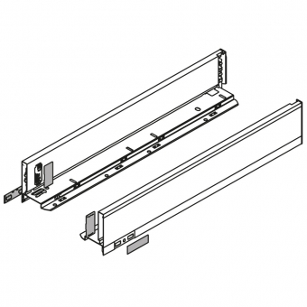 770M4502I Legrabox Zarge M (90,3 mm), inox LBX Zarge pure M - 450 mm, IN
