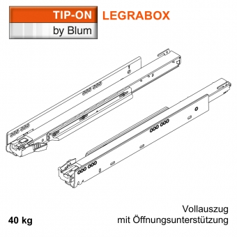 Blum Legrabox TIP-ON Korpusschiene, 40 kg 