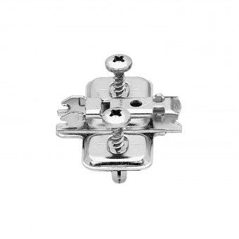 CLIP top Kreuzmontageplatte 0 mm / 8,5 mm 174E6100.01 - 0 mm HV Eckanschlag