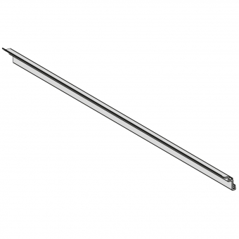 cuisio Dichtlippe weiß-transluzent, für TBX 500 seitl. Lippe cuisio, L 473 mm / weiß