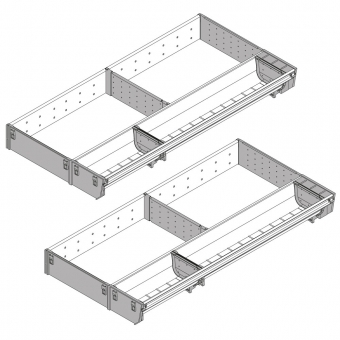 Universal Set, KB 900 mm - L 574 mm Orga Set Fach 2 x B 289 / L 574 mm