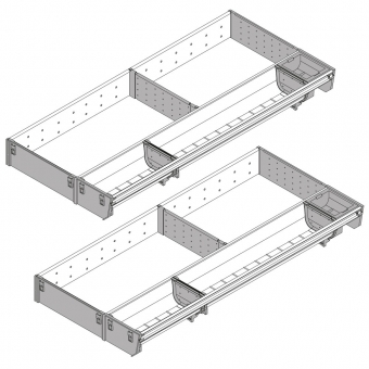 Universal Set, KB 900 mm - L 624 mm Orga Set Fach 2 x B 289 / L 624 mm