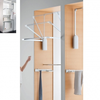 Elektrischer Kleiderlift Servetto Tragkraft 15kg - B 770-1200 mm 