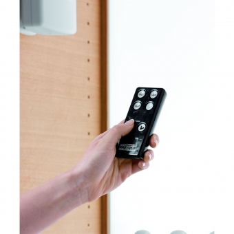 Fernbedienung schwarz, Fernbedinung Kleiderlift SERVETTO