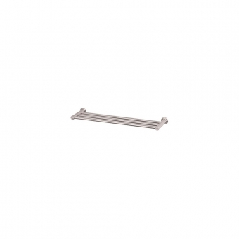 Edelstahl Handtuchhalter Set, 3-fach - BA 300-1200 mm - für Rohr Ø 14 mm 