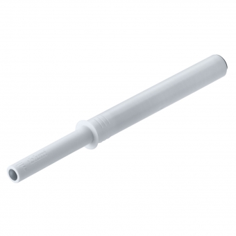 956A1006 TIP-ON für Türen, lang weiß f. Scharniere mit Feder Tip On Tür 10x76 mm + Puffer, SW