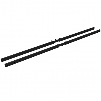 Traverse teleskopierbar, L 1540-2150 mm Traverse schwarz / 1540-2150