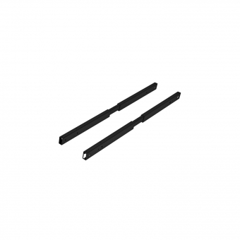 Traverse teleskopierbar, 750-1100 mm Traverse schwarz / 750-1100