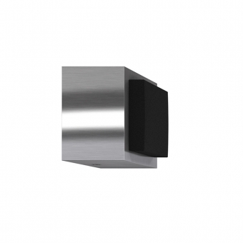 KEBEROS Q kantiger Türdämpfer Länge 20 mm Wandtürstopper Keberos Q 30 x 30 x 20 mm
