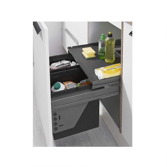 Wesco Pullboy Soft Comfort Einbau-Abfallsammler inkl. Deckelauszug 