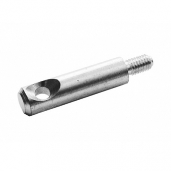 XS Stahldübel Ø 10 x 48,5 mm mit M6 Gewinde - ohne Einschraubmuffe! XS Dübel Ø10x48,5 mm / M6x11