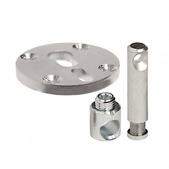 XS Tischbeinverbinder Set Ankerplatten und Bolzen 