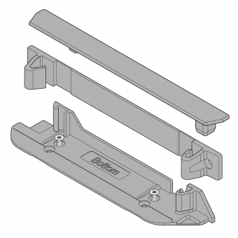 Z10D01EA Trägerprofilaufnahme Servo-Drive stehend 