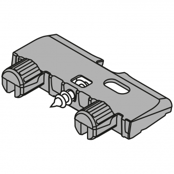 Z96.2011 Bodenabstützwinkel Tandembox 