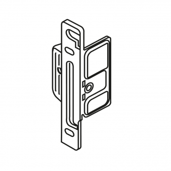 METABOX ZSF.1200 CLIP-Frontbefestigung, links