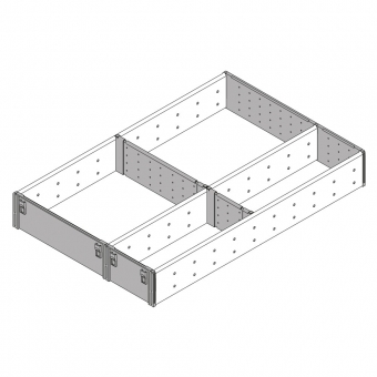 ZSI.450FI3 Facheinteilung Orga Set Fach L 424 mm - B 291 mm